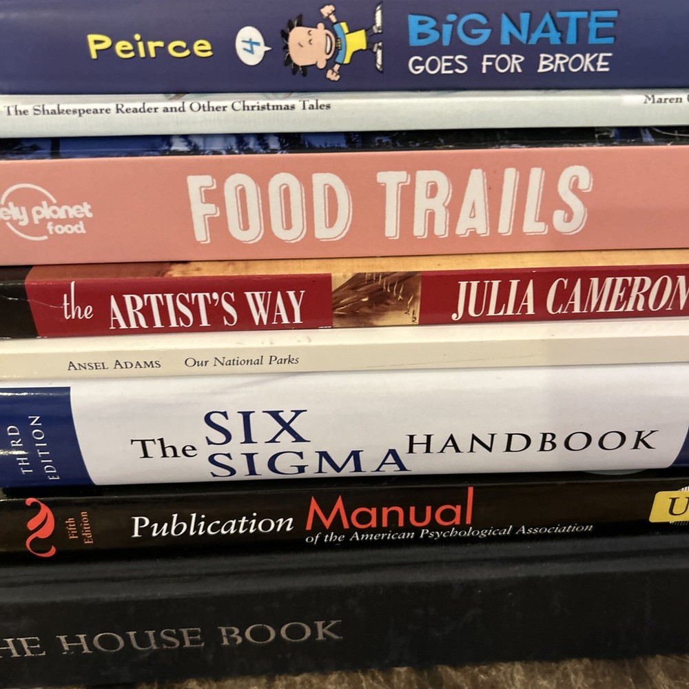 25 Unsorted Fiction Non Fiction Paperback / Hardback UNSORTED Mixed Book Lot