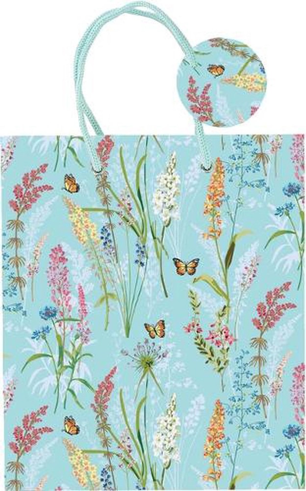 Blooms & Butterflies Gift Bag by Peter Pauper Press Inc Hardcover Book
