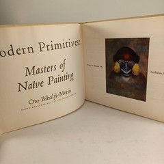 Modern Primitives: Masters Of Naive Painting Oto Bihalji-Merin HB Harry N.Abrams