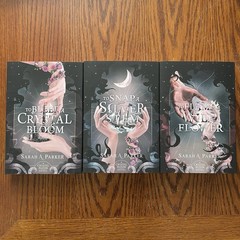 To Bleed A Crystal Bloom OOP Hardcovers Sarah A. Parker