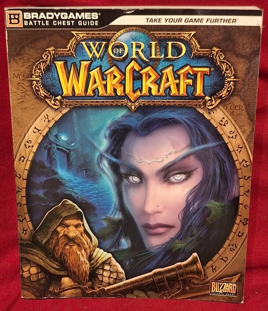 2004 Brady Games World of Warcraft Official Strategy Guide Vintage Paperback
