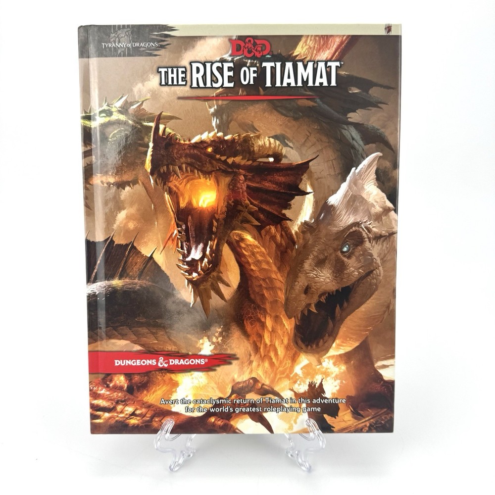 Rise of Tiamat by Wizards RPG Team (2014, Hardcover) – Dungeons and Dragons 5e