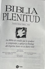 Biblia Pastoral de Estudio Plenitud RV1960 piel elaborada negro