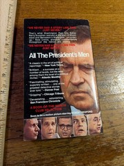 All the President’s Men Nixon Bernstein Woodward 1st Prnt Warner Feb 1975 NEW