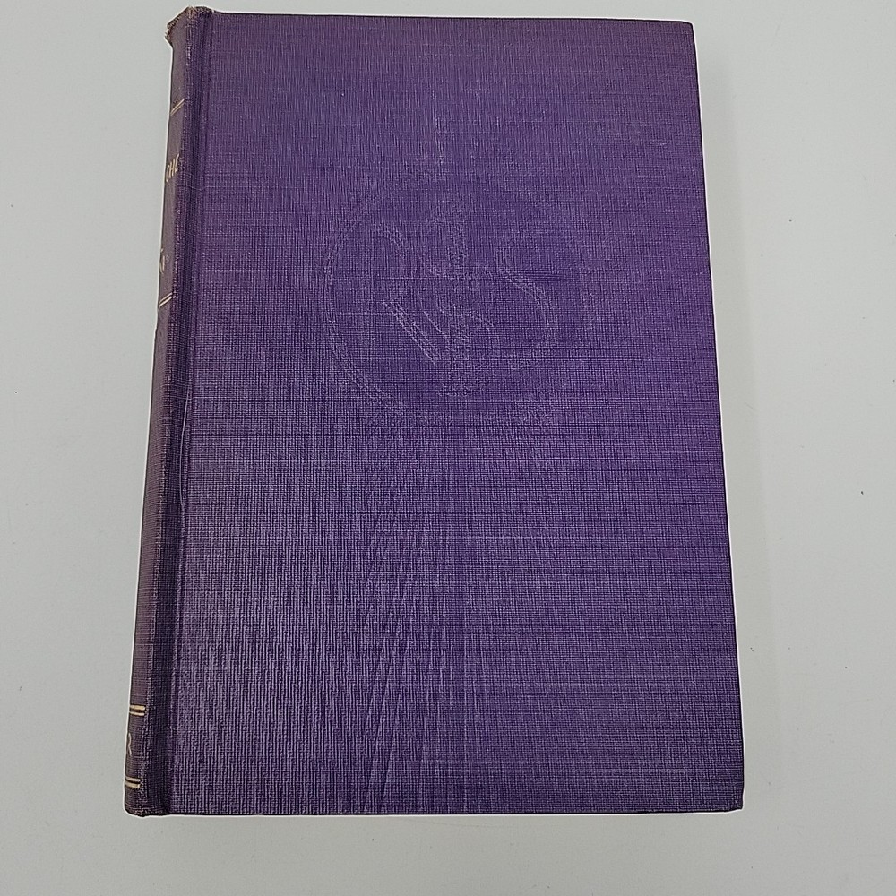 Scaramouche Rafael Sabatini 1921 Hardcover Embossed Cover Purple