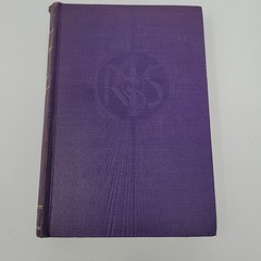 Scaramouche Rafael Sabatini 1921 Hardcover Embossed Cover Purple