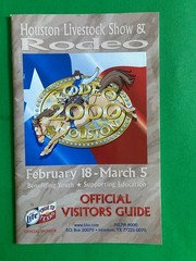 HOUSTON RODEO 2000 VISITORS GUIDE-COMPLETE – 30 PAGES