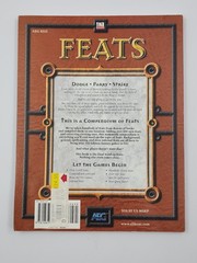 AEG D&D Feats Supplement AEG 8515 Dungeons & Dragons 2003 Ages 12-16 Years