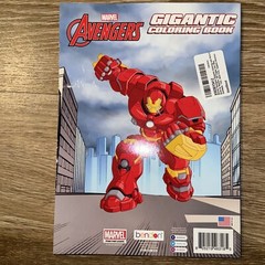 Marvel Avengers Coloring Activity Book 192 Pages Iron Man Captain America & More