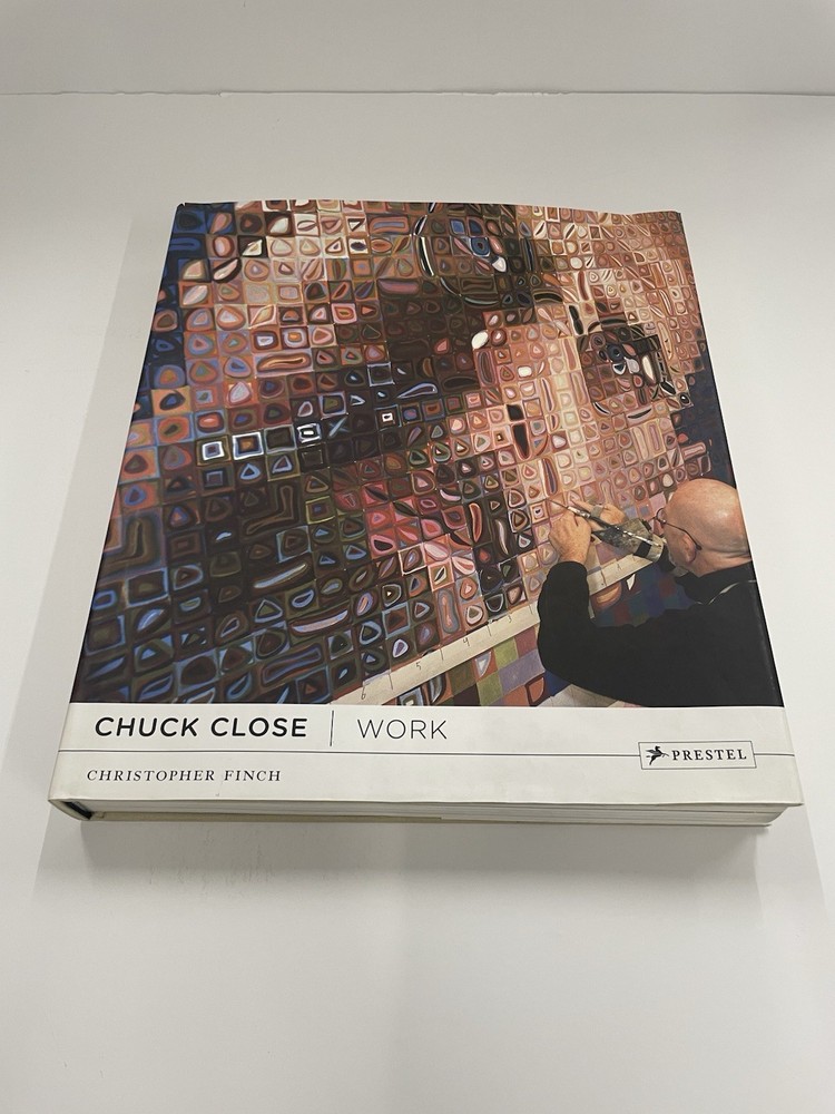 Chuck Close: Work by Christopher Finch Hardcover Prestel Used Very Good Cond