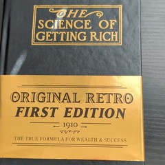 Wallace D. Wattles The Science of Getting Rich Original Retro 1st Ed HC 2017