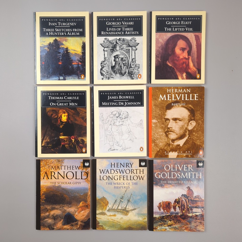 Penguin 60S Classics Und Phoenix 9X Buch Goldsmith Longfellow Turgenev | Gut