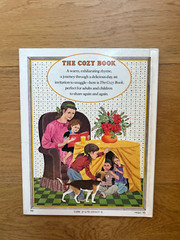 The Cozy Book by Mary Ann Hoberman & Tony Chen 1st Edition 1982 Hardcover