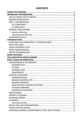 UNIDEN SDS200 Instructions Operating User Manual Guide – TOUGH SPIRAL BINDING