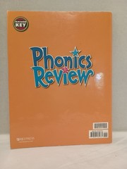 BJU Press Phonics Review Student Edition Answer Key