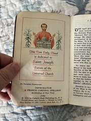 Saint Joseph Daily Missal 1961 Rev. Hugo H. Hoever Confraternity Version 1060-ss