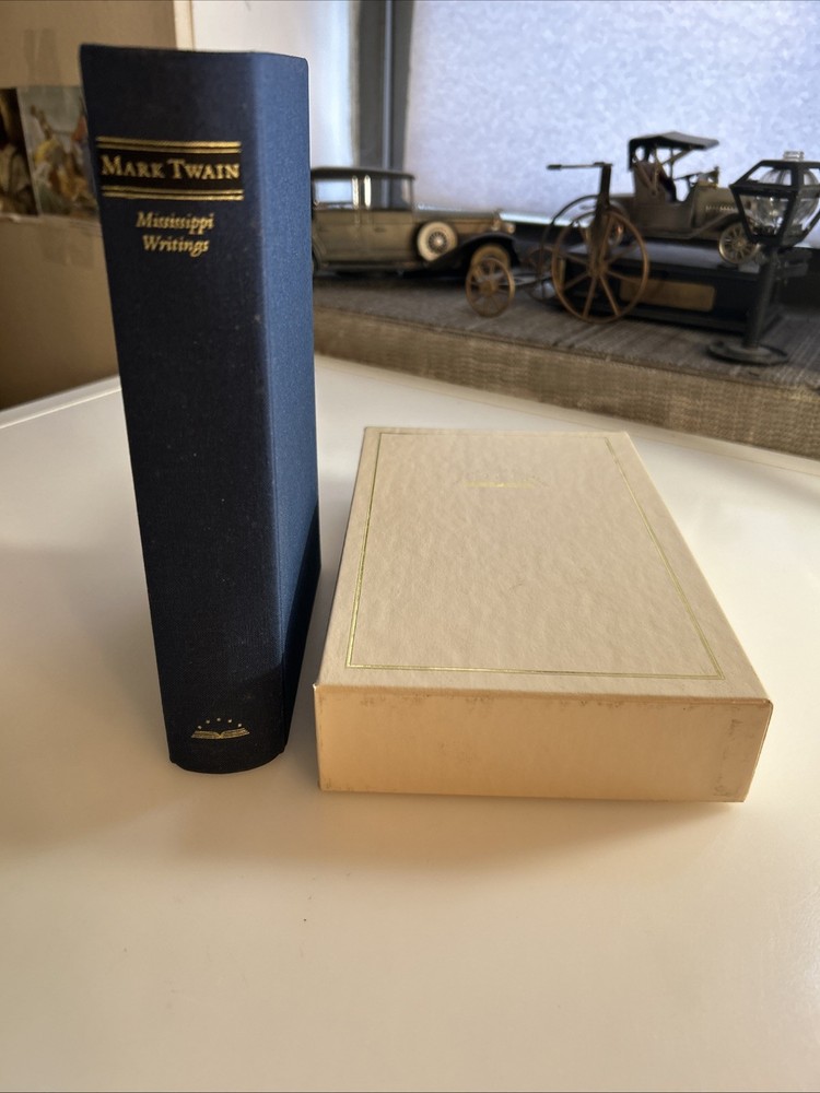 Mark Twain Mississippi Writings Library of America Edition 1982 w/slipcase abis