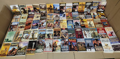 Lot of 10 Zane Grey Louis L’amour Western Paperback Fiction Books MIX UNSORTED