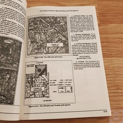 U.S. Army Guide to Map Reading Book Every Aspect Land Navigation Illustrations