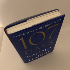 107 Days Book Kamala Harris Hardcover Campaign History Brand New Copy Clean Edge