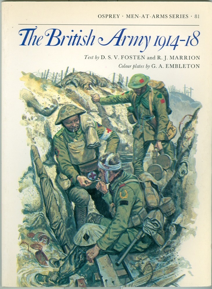 Osprey-History-WWI-British Army 1914-18-Europe-Mobilization-Units-Uniforms-Guide