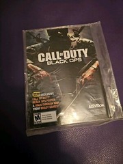 CALL OF DUTY BLACK OPS CRACKED Poster & Walk Through Map Brady Games 2010 NEW