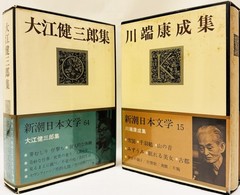 Nobel Prize Winners Yasunari Kawabata Kenzaburo Oe 2 Books Box Set Japan