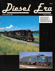 Diesel Era Magazine – 1992 Volume 3, Number 1 – January/February