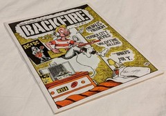BACKFIRE Volume 3 #2 Fireballs Of Freedom ESTRUS Murder City Devils 2000 fanzine