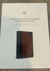 ESV Journaling New Testament : Trutone, Brown/Cordovan, Portfolio