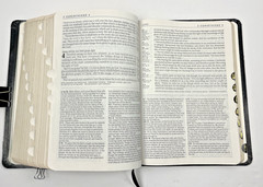 Life Application Study Bible KJV Large Print Black Bonded Leather Tyndale