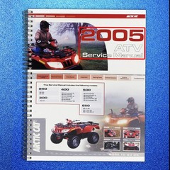 ARCTIC CAT 400 4X4 ATV 2005 Service Manual, FASTENED – JACKET – XL FOLDOUT PAGES