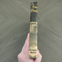The Four Winds (Hardcover 1954) David Beaty DJ Romance Drama Novel Book Club Ed.