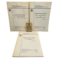 Hydraulic Fracture Theory 3 Volume Set State of Illinois 1958 Used Ships Quickly