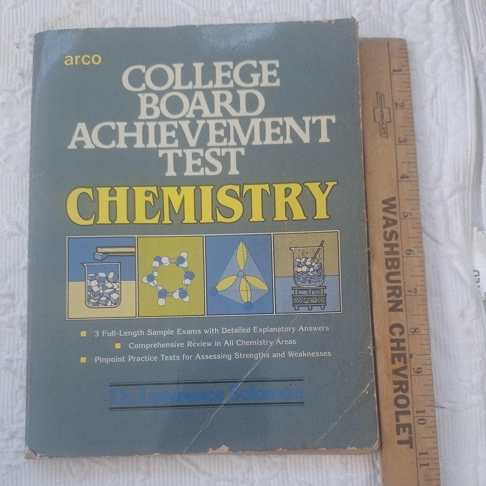 College Board Achievement Test in Chemistry – Lawrence Solomon (1985, PB)