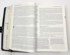 Life Application Study Bible KJV Large Print Black Bonded Leather Tyndale