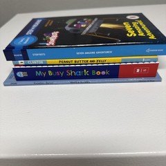 Lot Of 4 Different Childrens Books By Different Authors In Hard And Paper Covers