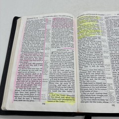 KJV Rhema Study Bible Kenneth Hagin Calfskin Leather King James Red Letter 1985