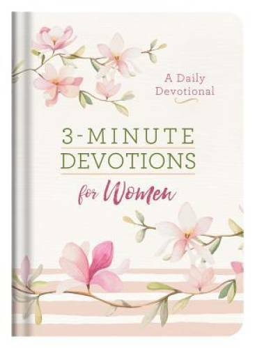 3-Minute Devotions for Women: A Daily Devotional – Hardcover – VERY GOOD