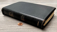 MOROCCO LEATHER Bible; RSV World 1962; Concordance; Thumb Indexed; Color Maps