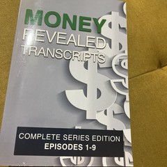 Money Revealed Transcripts Complete Series Episodes 1-9 Paper Back Book Free 🎁