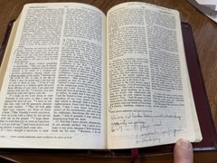 Holy Bible RSV Burgundy Leather Concordance Gilded Page Edges 1982 Holman