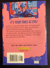 Goosebumps #62 Monster Blood IV – 1st Print 1997 VG