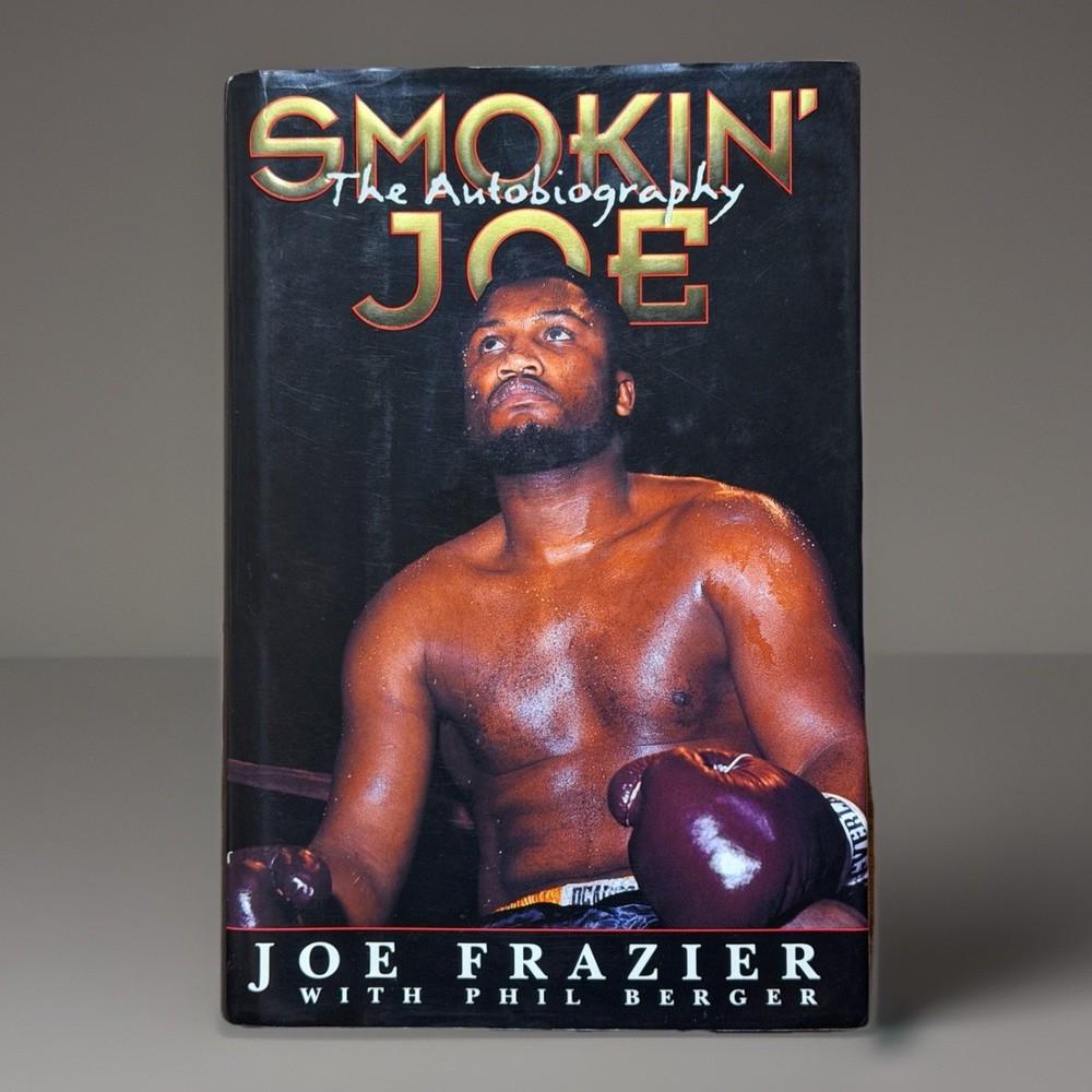 Smokin Joe Frazier Autobiography 1996 1st Printing Hardcover DJ Boxing Ali