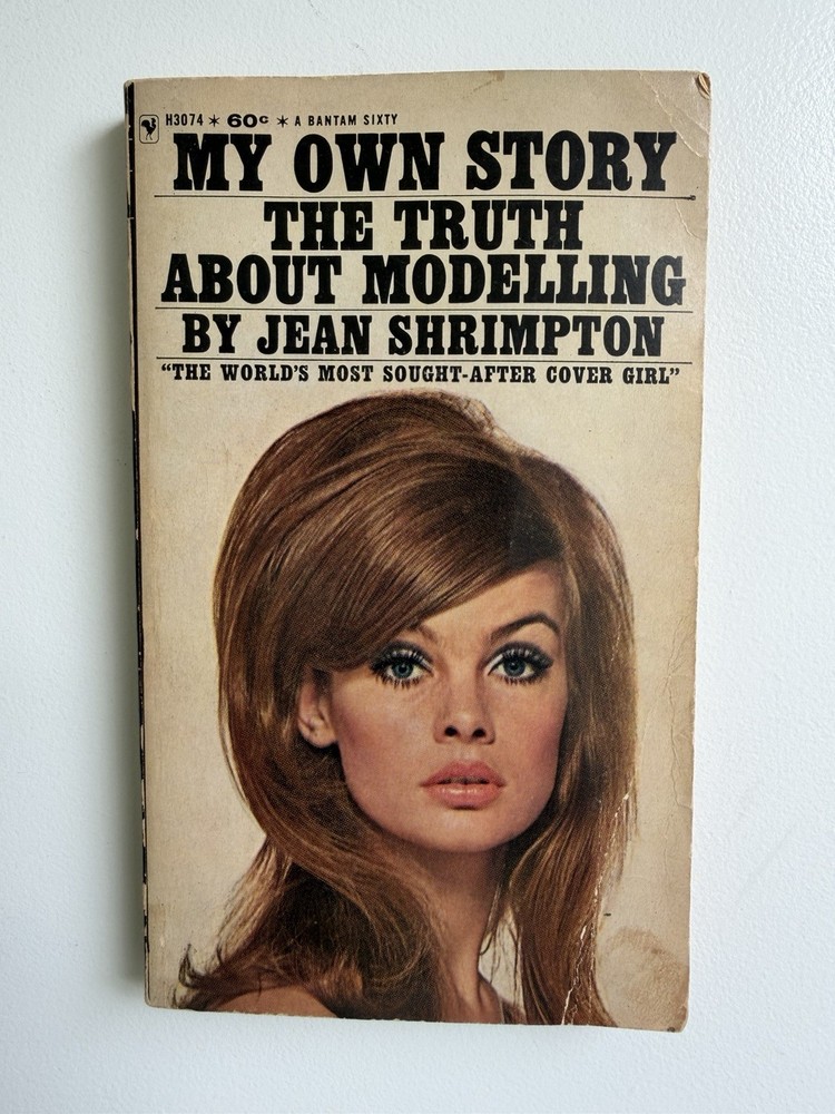 Jean Shrimpton: My Own Story: The Truth About Modelling 1965 Photography VTG+