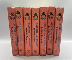 Guided Reading Lot of 8 Lessons in Chemistry by Bonnie Garmus HC Class Set 2022