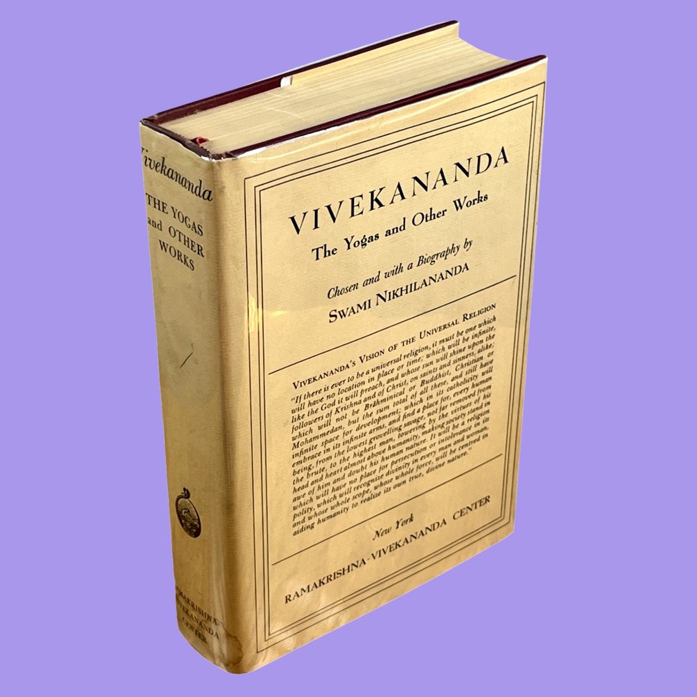 Vivekananda The Yogas and Other Works (1953 2nd Ed) Swami Nikhilananda HC DJ VG