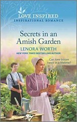 Secrets in an Amish Garden: An – Paperback, by Worth Lenora – Very Good