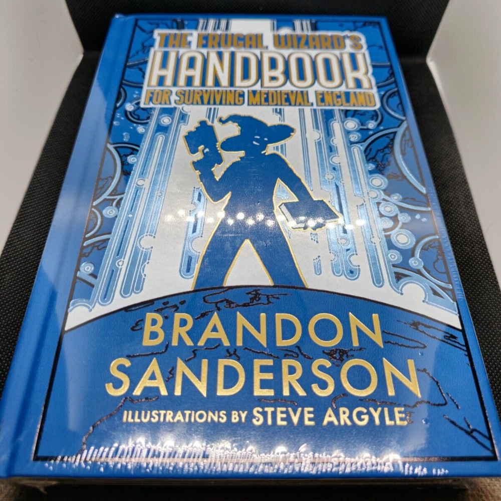 Brandon Sanderson: FRUGAL WIZARD’S HANDBOOK (Secret Project #2) First/1st w/Swag
