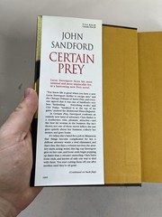John Sandford PREY Series Lot 7 Hardcover Novels Lucas Davenport Books Detective